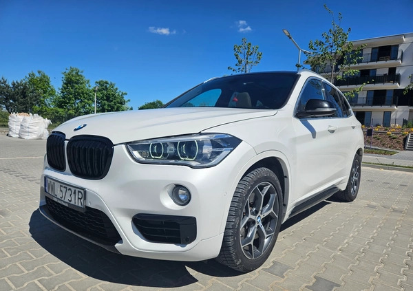 BMW X1 cena 78900 przebieg: 128000, rok produkcji 2017 z Marki małe 352